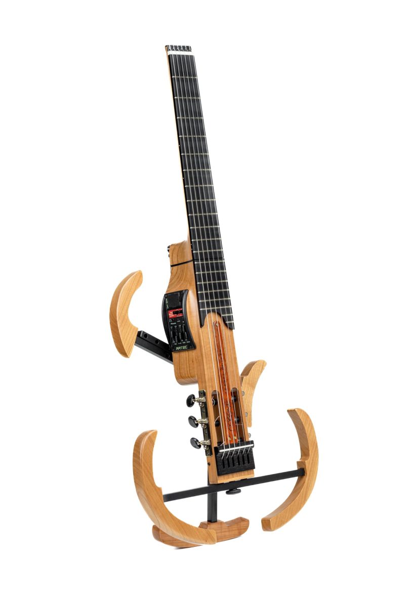 MOOV Travel Guitar Classic left front view