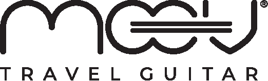 MOOV Travel Guitar - Transparent logo